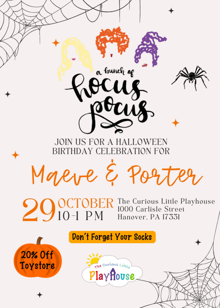 Birthday Party for Maeve & Porter