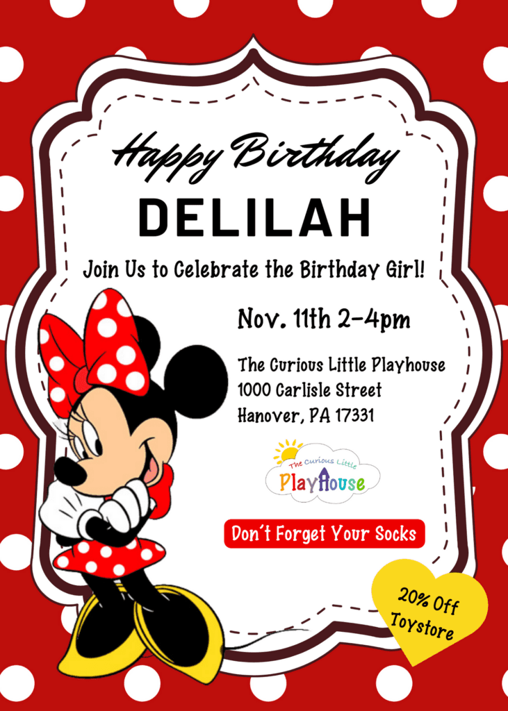 Birthday Party for Delilah