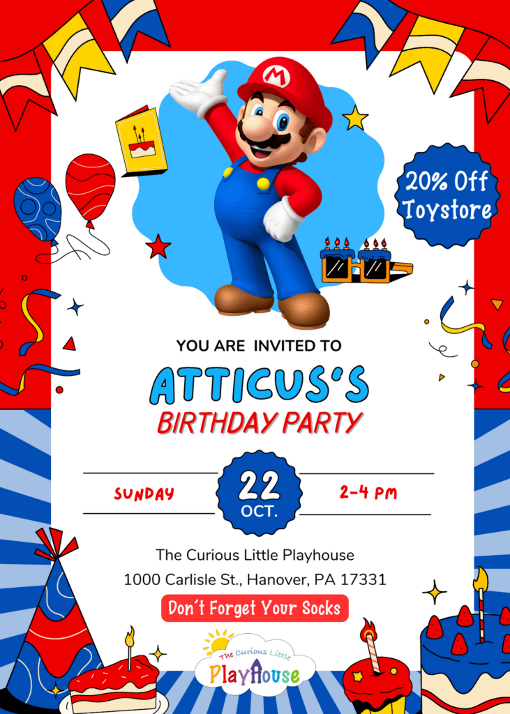 Birthday Party for Atticus!