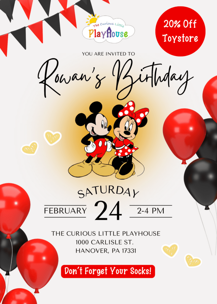Birthday Party for Rowan