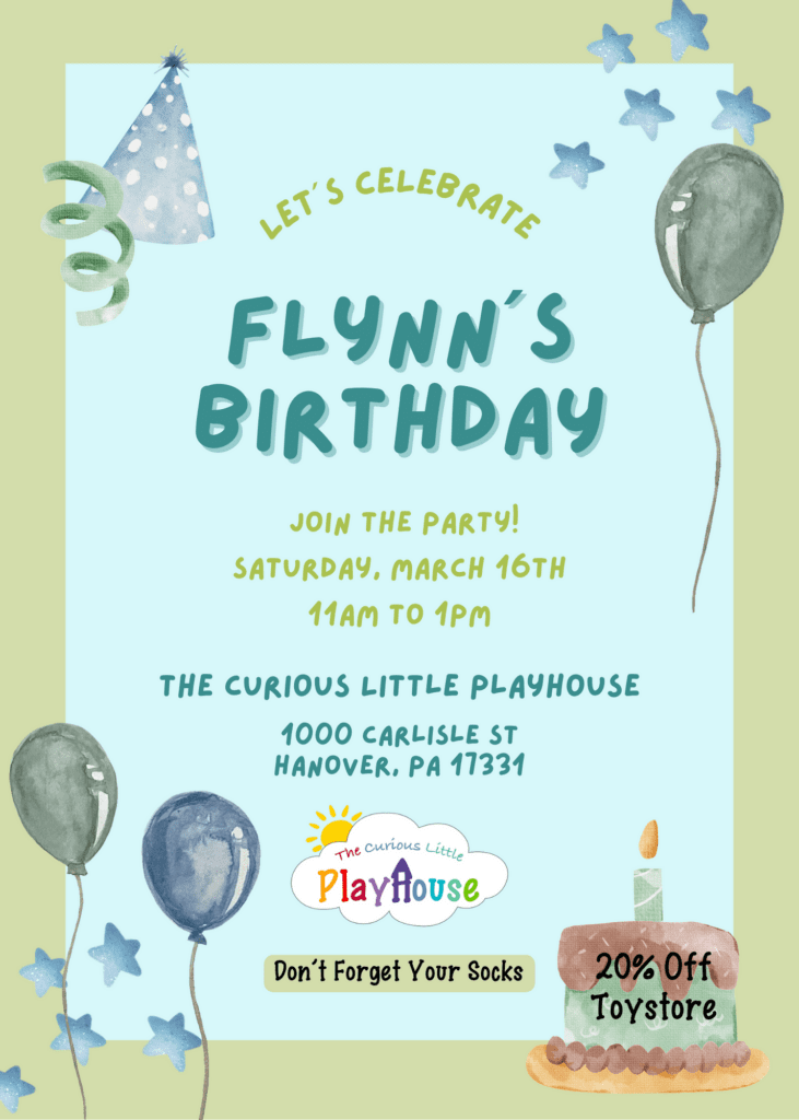 Birthday Party for Flynn
