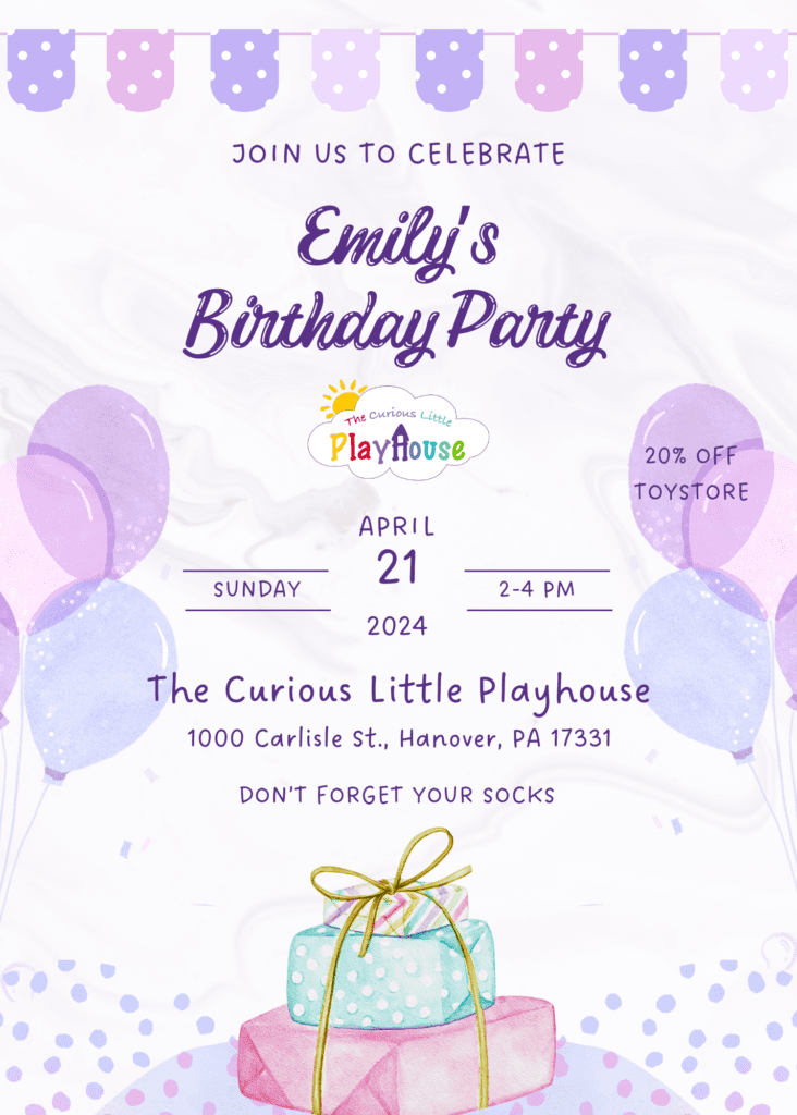 Birthday Party for Emily