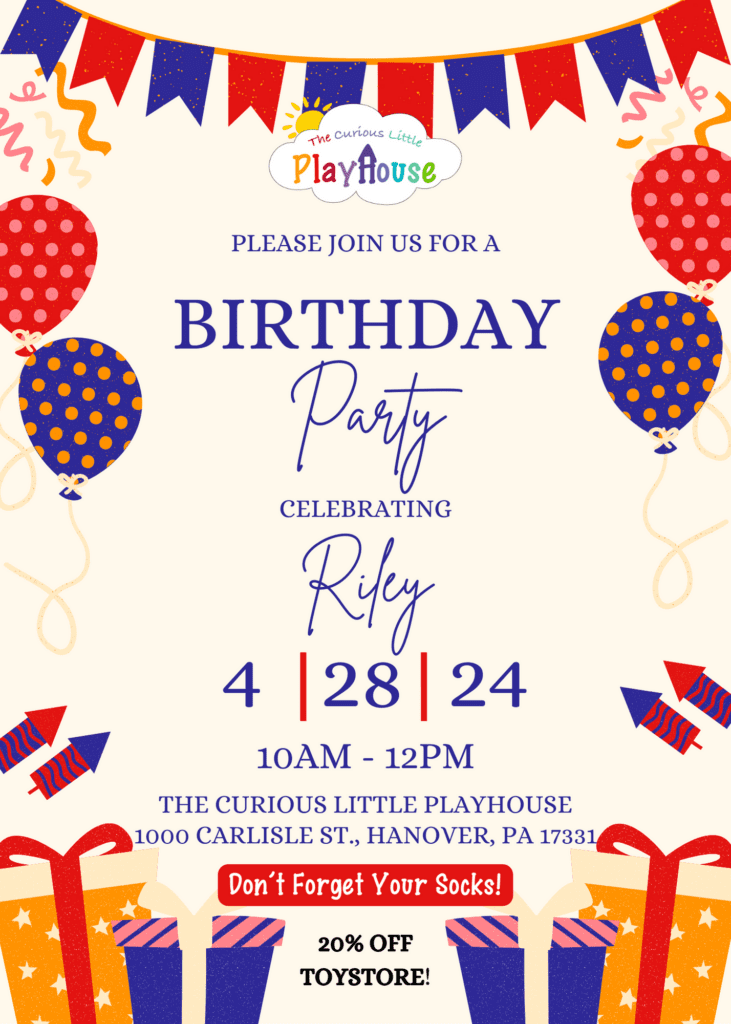 Birthday Party for Riley