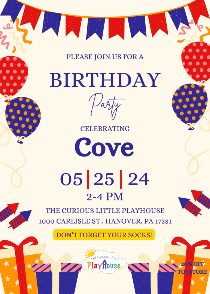 Birthday Party for Cove