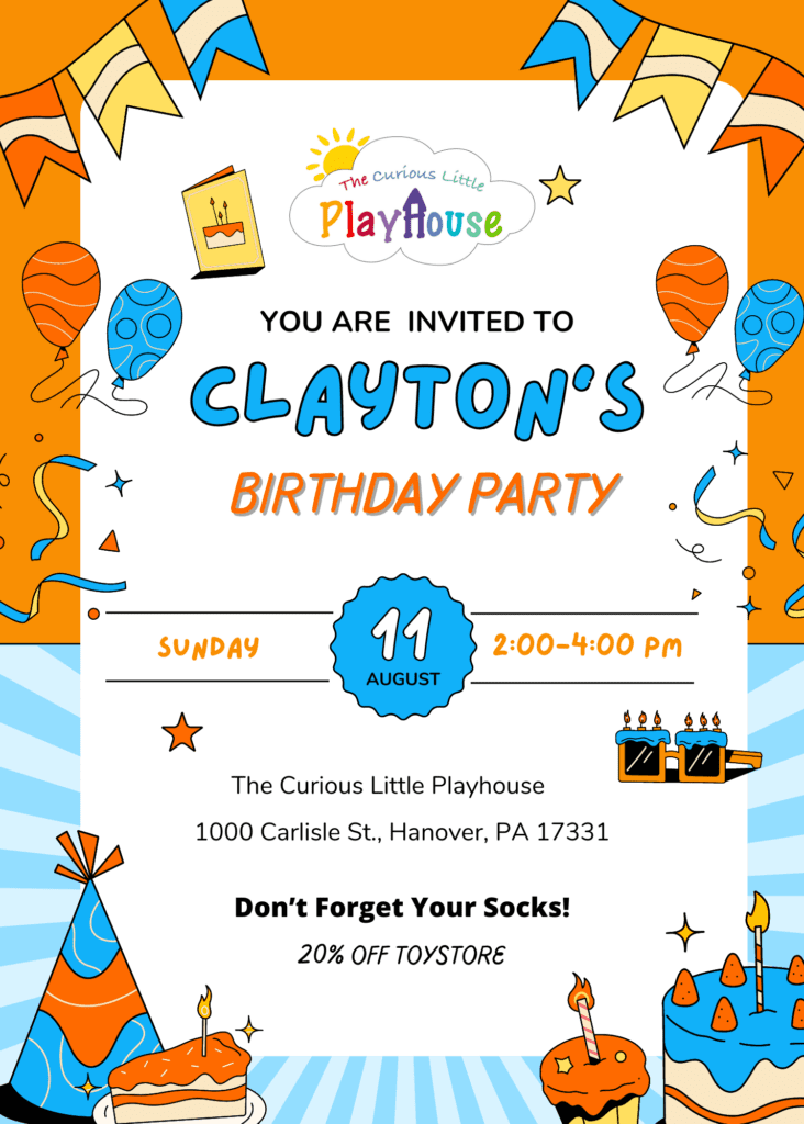 Birthday Party for Clayton