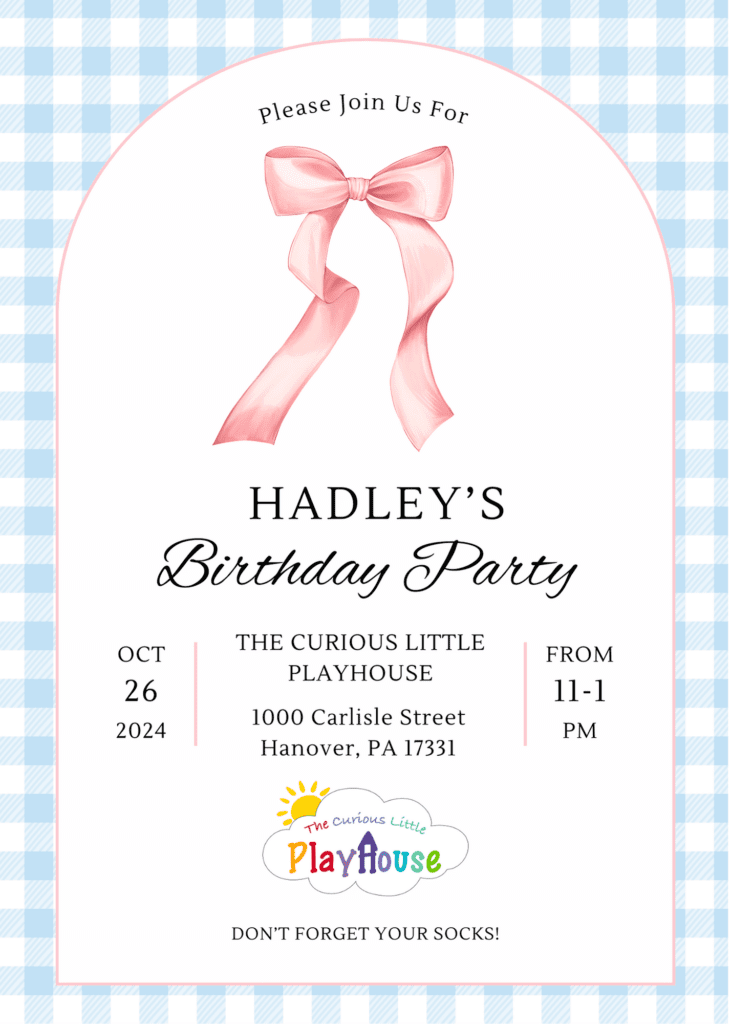 Birthday Party for Hadley