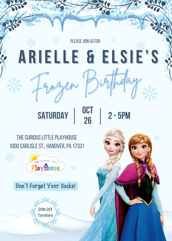 Birthday Party for Arielle & Elsie