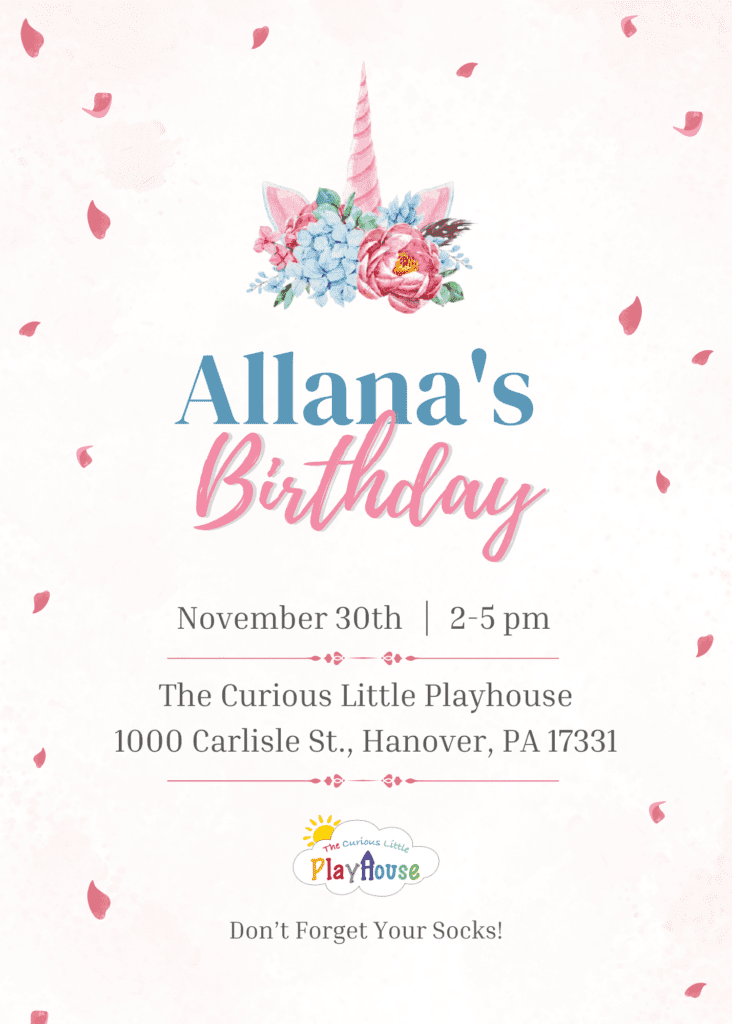 Birthday Party for Allana