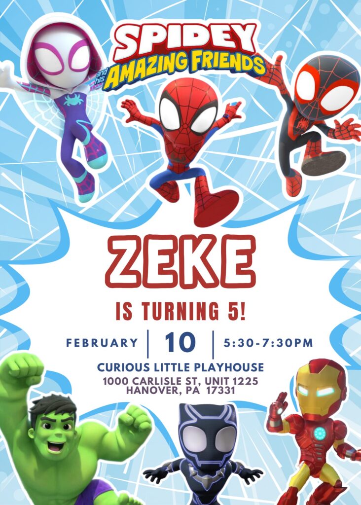 Birthday Party for Zeke