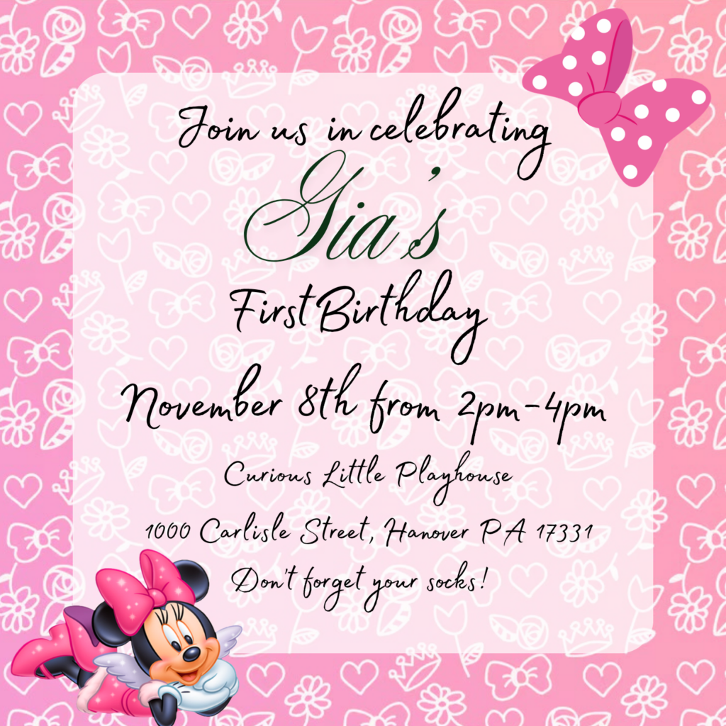 Birthday Party for Gia